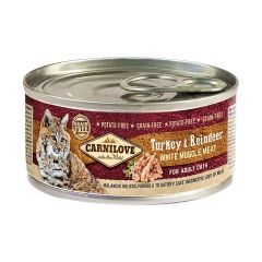 Carnilove Adult Kalkoen & Rendier Kattenvoer 100g