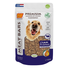 Bf Petfood Meat Bars Lam 100g