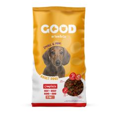 Good Complete Adult Small & Mini Croquettes pour Chien aux Boeuf