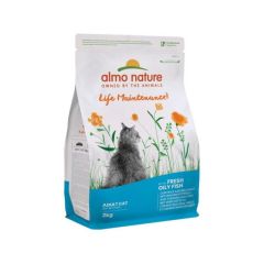 Almo Nature Life Maintenance Croquettes pour Chat Adulte au Poisson 2kg