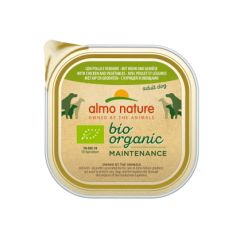 Almo Nature Hond Bio Organic Kip & Groenten Volwassen 300g