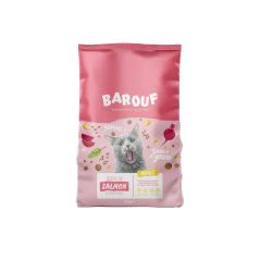 Barouf Croquettes pour Chat Adulte au Saumon et au Riz