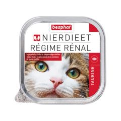 Beaphar Régime Rénal Taurine Pâtée pour Chat 100g