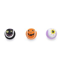 Beeztees Halloween Kattenspeeltje Tennisballen 3 Stuks