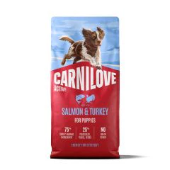 Carnilove Active Nourriture pour Chiots au Saumon et Dinde
