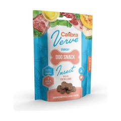 Calibra Verve Insecte Crunchy Snack à l'Agneau et Insecte pour Chien 150g