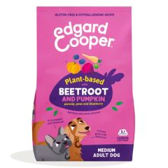 Edgard & Cooper Croquettes pour Chiens Moyens Adults au Betterave 7kg