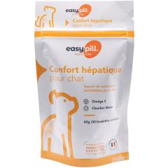 Easypill Chat Confort Hépatique - 30 Boulettes