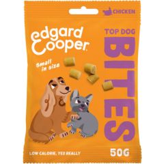 Edgard & Cooper Top Dog Bites Small Poulet 50g