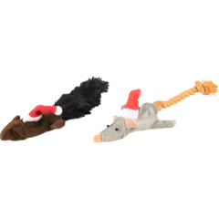 Flamingo Kerst Speelgoed voor Katten Muis 2st