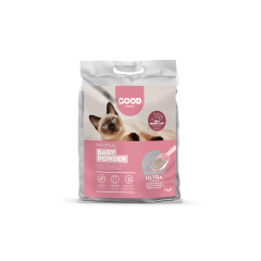 Good Litière Poudre Bébé Ultra Agglomérante Chats 7kg