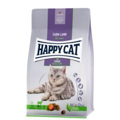Happy Cat Senior Croquettes pour Chat à l' Agneau 4kg