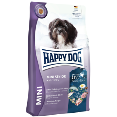 Happy Dog Fit & Vital Mini Senior Croquettes pour Petit Chien Senior 4kg