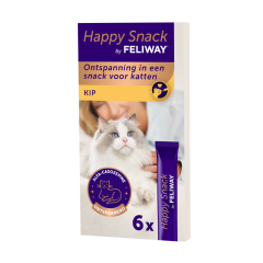 Feliway Happy Snack met Kip 6x15g