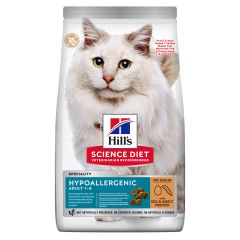 Hill's Science Plan Hypoallergenic pour Chat Adulte à l'Oeuf et aux Protéines d'Insectes 1,5kg
