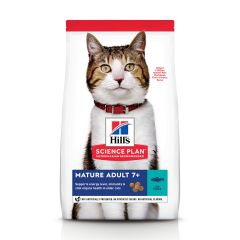 Hill's Science Plan Chat Mature Adult 7+ Croquettes Pour Chat Sénior Au Thon - 1.5Kg