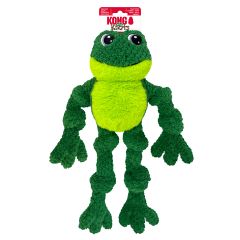 Kong Knots Frog Groene Knuffel voor Honden 46cm