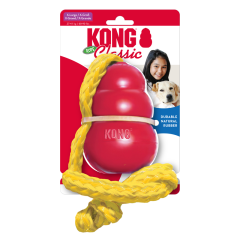 KONG Classic met touw XL