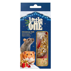 Little One Kerstcadeau Snack voor Kleine Knaagdieren 70g