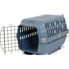 Good Milan Cage de Transport Blue pour Chien et Chat 47x32x29cm