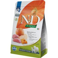 N&D Pumpkin Wild Zwijn & Appel Medium Maxi Hondenvoer