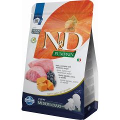 N&D Potiron Agneau & Myrtille Croquettes pour Chiots Moyens et Grands