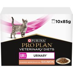Purina Pro Plan Vet Diets Fel Ur St/Ox Urinary Salmon 10X85gr