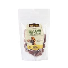 Pettitude Mini Saucisses à l'agneau pour chien 85g