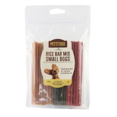 Pettitude Barres de Riz Small pour chien mix de 7 pièces