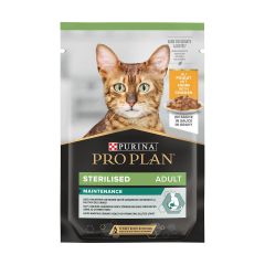 Purina Pro Plan Sterilised maintenance pour Chat au poulet 26x85g