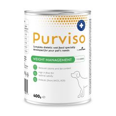 Purviso Veterinary Diets Weight Management Natvoer voor Honden