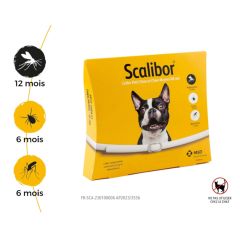 Scalibor collier anti-tiques, anti-phlébotomes et anti-moustiques