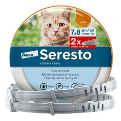 Seresto chat - Boite de 2 Colliers