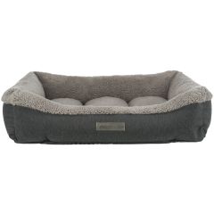 Trixie Vital mand Bendson hoekig 90 × 60 cm donkergrijs/lichtgrijs