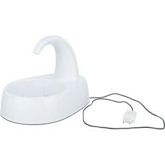 Trixie Curved Stream Fontaine d'Eau Incurvée pour Chiens 2,5L 25x24,5x35cm