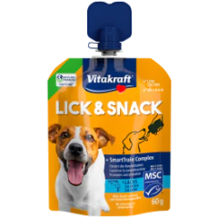 Vitakraft Lick & Snack pour Chiens Snack Liquide au Saumon 60g
