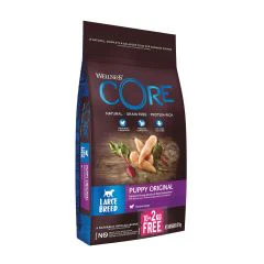 Wellness Core Croquettes pour Chiots Larges Sac Promo 10+2kg