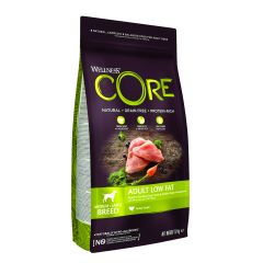 Wellness CORE Low Fat Croquettes pour chien de race moyenne - à la dinde