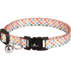 Collier Pour Chat Arya Imprimé Points Multicolor 20-35cm 10mm