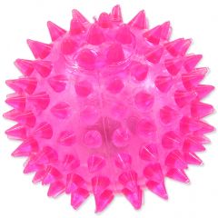 Dog Fantasy Balle Led - Rose - 6cm