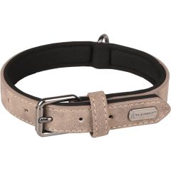 Collier Delu Taupe 31/39cm 20mm