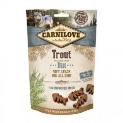 CARNILOVE Soft Snack à la Truite et à l'Aneth 200g