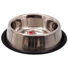 Dog Fantasy Gamelle En Acier Inoxydable Avec Pied En Caouchouc - 0,75l