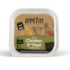 Appetite Adult Natvoer voor Hond met Kip en Kalf 150g