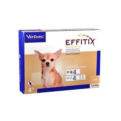 Effitix Spot On XS - Chien 1,5-4Kg