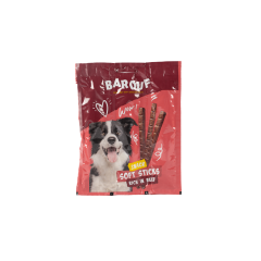 Barouf Snack Soft Sticks Friandise pour Chien Boeuf 30g