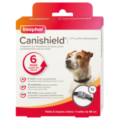 Beaphar Canishield Collier Médicamenteux pour Chiens