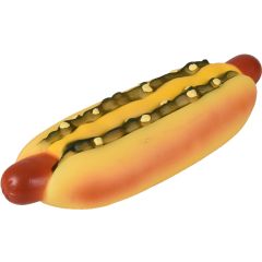Jouet chien Vinyl Hot-dog Moutarde 25x8x5cm