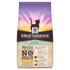 Hill’s Ideal Balance Kitten No Grain – Kattenvoer met Kip – 300g