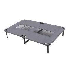 Lit Pour Chiens Relax 102,5x68x19cm Gris
